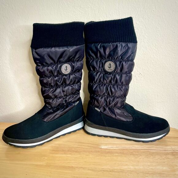 Jog Dog St Anton Tall Winter Boots Black, Womens Size 41/US 11
Made in Italy - Picture 1 of 10